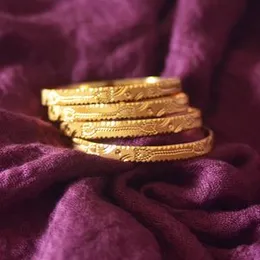 gold plated fashion small bangles.