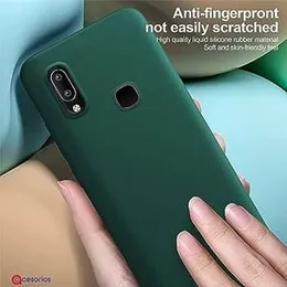 Luxury Unique Liquid Silicone Case Back Cover For Vivo Y91