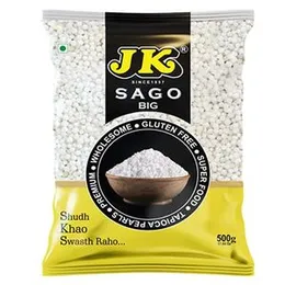 JK Sabudana (Sago), Big, 250g FROM INDIA (SAM)