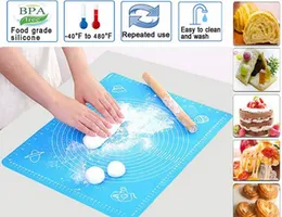 Silicone Baking Mat Rolling Dough Patisserie Pad Bakeware Pastry 18 inches x 15 inches