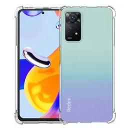 Redmi Note 11 Pro Plus Transparent Shockproof ThickBallon Case - Clear TPU Bumper Case For Redmi Note 11 Pro Back Cover