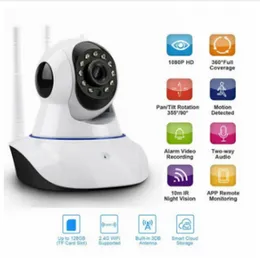Wireless 360° Rotate CCTV Home Security Cloud Network HD Camera Night Vision WIFI CCTV cam