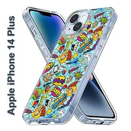 Fashionury Designer Printed Soft Silicone Back Case Cover for Apple iPhone 14 Plus Back Cover for Apple iPhone 14 Plus -D3036 (FROM INDIA FAAZ)