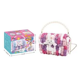 Girls DIY Bunny Crochet Complete Handbag Craft Set (0449)