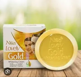 Nisa Lovely Gold Beauty Cream Cleans Pimples Wrinkles Mark Original