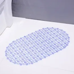 New Household Non-slip Mat Bathroom Bath Massage Suction Cup Bathtub with Suction Cup Bathroom Mat Rug Bathroom Carpet Supplies