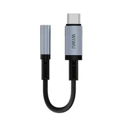 Wiwu Wi-C047T Legend Series Type-C To 3.5mm Aux Converter Audio Adapter