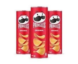 Pringles Original Potato Chips – 165g (Classic Snack Can)
