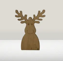 Christmas Wood Tree Hanging Ornament, Eco-Friendly Christmas Tree Hanging Accent Tree Decoration Pendant, Holiday Décor