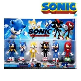 Sonic Action Figures 9cm Collectible Toy Figurines for Kids and Fans Perfect for Gifts