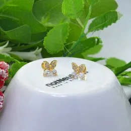 Gold Plated Butterfly Stud Earring For Women Gold Plated Butterfly Stud Earring For Women.