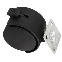 Plastic Castor Wheel With Lock 2 Inches