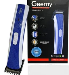 Geemy Rechargeable Hair And Beard Trimmer Gm-710 Electric Hair And Beard Clipper With Shaver Trimmer Professional Beard Trimmer,Hair Clipper For Men A