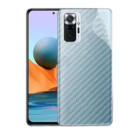 Carbon Fibre Back Sticker for Redmi 10 / 10A / 10C / Note 10 / Note 10 Pro / Note 10 5G – Slim Fit | Anti-Scratch & Stylish Wrap