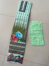 Chiffon digital print material Indian kit Design 9