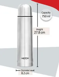 Milton Thermosteel Flip Lid Flask 750ml