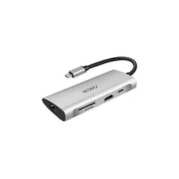 WIWU Alpha 8 in 1 USB-C Hub A831HRT