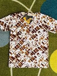 Boys Pop Corn T-Shirt Paint Printed – Trendy & Comfortable Kids Graphic Tee