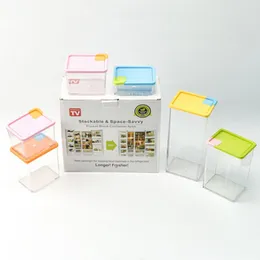 Collectrio Savvy Pocket Block Container Set of 6 Pcs Plastic