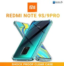 Luxury Shockproof Transparent Shockproof Bumper Case For Mi Redmi Note 9s 9 Pro Crystal Transparent Premium Quality Xiaomi Shockproof Protective Phone