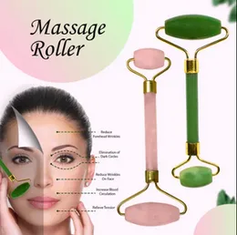 Facial Skin Care Roller Reduce Puffiness Fine Lines Massage Tools for Face Eyes Neck Body with Mask Brush