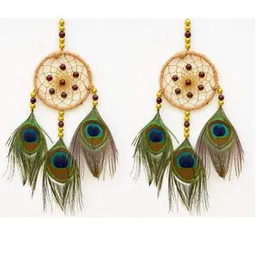 Mehruna Dream Catchers With Light Wall Hangings For Home Decor Kids Room Bedroom Livingroom Balcony Car Garden Handmade Dreamcatcher Positivity Feathe