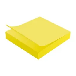 Yellow 3x2 Inch Sticky Note Pad 100 Sheets for Office School Home & Work