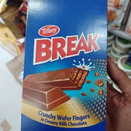 Tiffany Break chocolate 2 fingers × 24 pcs box