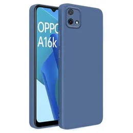 Luxury Unique Liquid Silicone Case Back Cover For Oppo A16k
