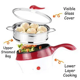 Multi-Function Electrothermal Pot 18cm / [mfep] Multi-Function Electrothermal Steamer Pan / Electric Cooker Hot Pot / Multifunction Heating Steamer Fr