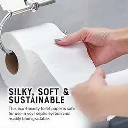 Toilet Paper Roll 200 Sheets Toilet Tissue Paper Roll Sanitary Roll
