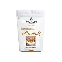 NUT'S N MORE Australian Sonora Almonds/sonora Badam/australian Badam/100% natural/Pack of 200 Gram