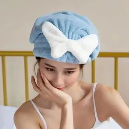 Hair Towel Wrap With Bow