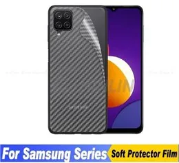 Carbon fiber Back Sticker For Samsung Galaxy A42 5G