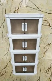 4- TIER DIY STACKABLE STORAGE CUBBED