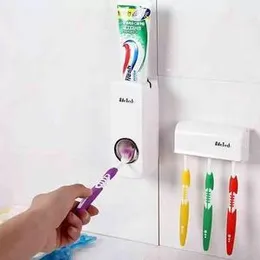Multi Tooth Paste & Brush Holder - Multi Colour Household