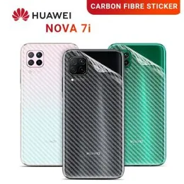 Carbon Fibre back sticker For Huawei Nova 7i