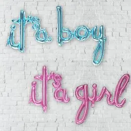 It's a boy It"s Girl Banner Baby Shower Banner Birthday Party Decorations Gender Reveal Banner