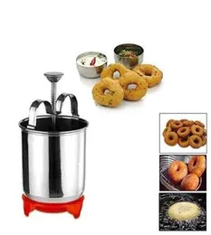 Shaped and Crispy Mendu Vada Maker: The Ultimate Medu Vada Maker Machine Medu Vada and Donut Maker Stainless Steel for Homemade Donuts and Medu Vadas