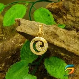 Góld Plated Medium Derana Pendent Guarantee Fashion and Stylish Design for Women.