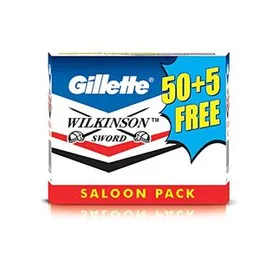 Gillete Wilkinson Sword Blade 50 + 5 Free