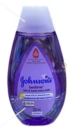 Johnson's Baby Bedtime Bath (1 x 200 ml), Gentle & Soothing Baby Bath to Help Babies Sleep Better