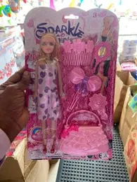 Sparkle Girl Doll Toy Card