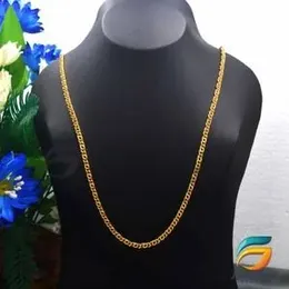 Stainless Steel Gold Rope Chain Necklace for Women 18k Gold Plated Chain Necklace,