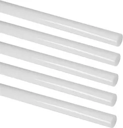 12pcs Glue Sticks Hot Glue Adhesive Melt Mini Glue Gun Sticks Clear Craft Glue ( 6mm x 180mm)