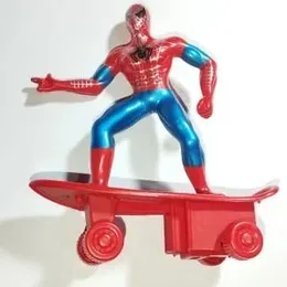 Spider Man Stunt Scooter Skateboard Stunt Car Kids.