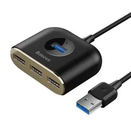 BASEUS Square Round 4 In 1 USB Hub Adapter CAHUB-AY01