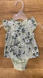 Baby Girls' Floral Sunsuit
