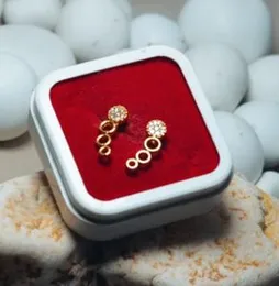 Fashion Girls Gold Plated Earrings Jewelry Accessory.