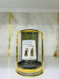 Kitchen spoon holder round black acrylic